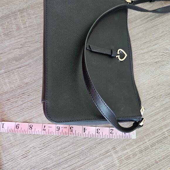 Kate Spade Black Leather Crossbody Bag Women’s Designer Purse Handbag - Picture 7 of 7
